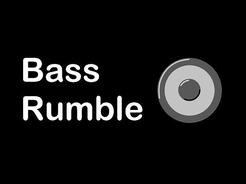 Bass Rumble 30 Mins (Cinematic Bass Sound) (Sleep Noise)