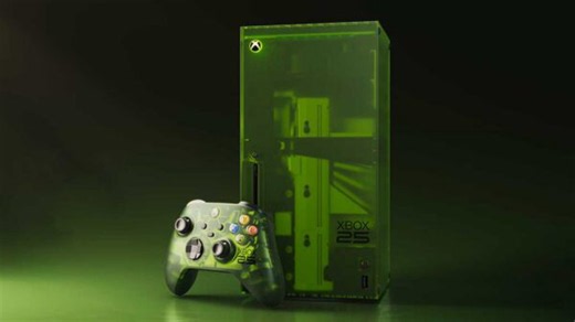 The Xbox Series X25 is a transparent green console and a controller is coming too