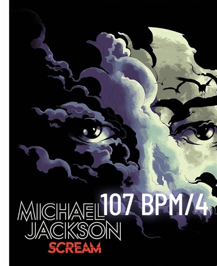 Exploring 'Scream' by Michael & Janet Jackson at 107 BPM