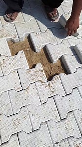 265K views · 449 reactions | How to fixing interlocking tiles #construction | Raj Construction | Facebook