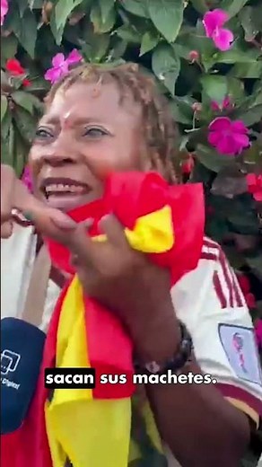 BRILLIANT! HISTORIC LESSON FROM A GUINEAN WOMAN AT THE PROTEST FOR CEUTA