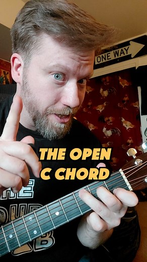 How To Play an Open C Chord #guitartutorial #learnguitar #guitarlesson #guitarlessons #LearningIsFun #learnguitar #learnguitaronline #HowToPlayGuitar #explore #fyp | Bob Denson