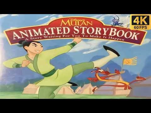 Disney's Mulan Animated Storybook Animated Storybook (PC) Full Gameplay Walkthrough 4K UHD