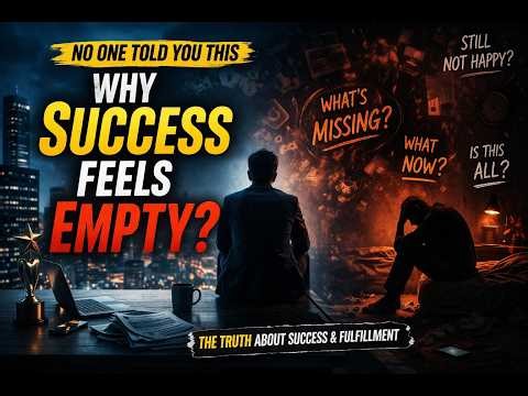 Why Success Feels Empty (No One Told You This) | Purpose-Driven Life