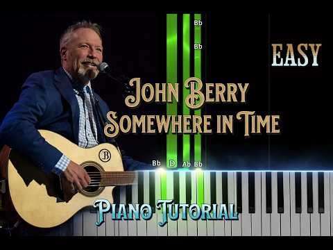 Somewhere in Time John Berry Easy Piano Tutorial