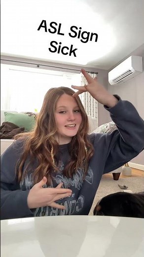 Learn How To Sign "Sick" in ASL for Beginners | American Sign Language #shorts