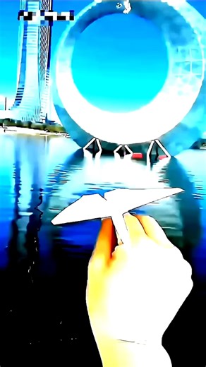 How to make boomerang plane ✈️🤗, best returning paper airplane tutorial #shorts​​ #craft