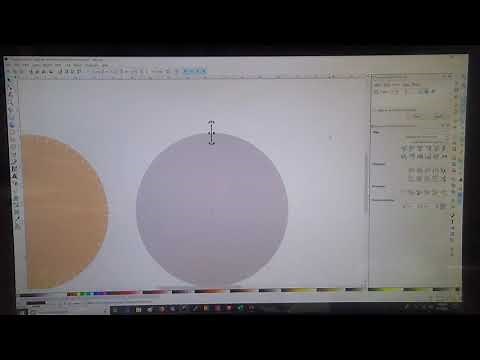 Circular arrays in inkscape .