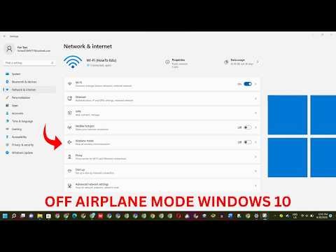 How Do I Turn OFF Airplane Mode On Windows 10