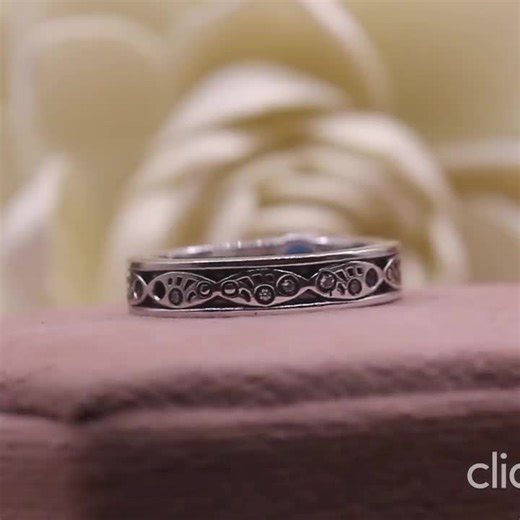 Star Wars Rebel Alliance Ring: Blue Sapphire Sterling Silver Engagement Ring - Etsy