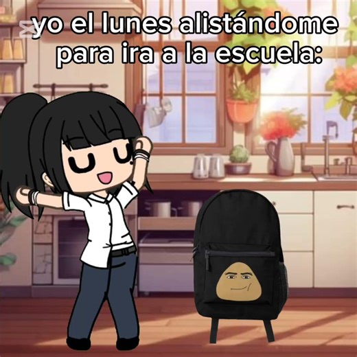 se acabó el santo domingo 😔#gacha #gachalife #gachaedit #gachatiktok