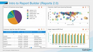 Webinar: Gainsight Admin: Report Builder & Dashboards - 8.5.15