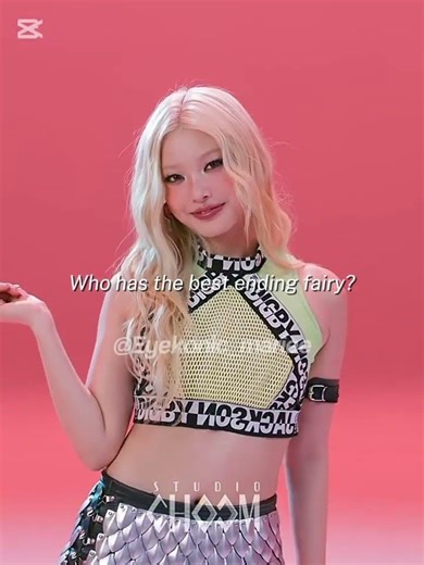 #KATSEYE: Which ending fairy is the best?🤭💗 #kpop #blackpink #viral #manon #blowthisaccountup #fyp