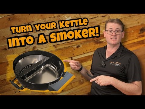 57cm SNS|Weber Kettle Smoker Conversion Kit Review