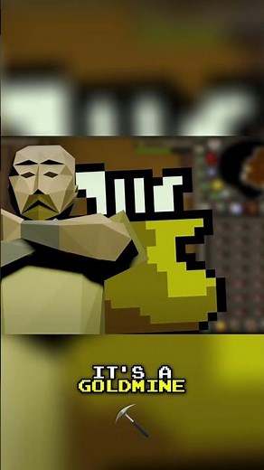 OSRS Goldmine: Level Up Fast and Safe with Cooking Farm! #shorts