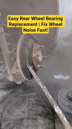 How to Replace a Rear Wheel Hub Bearing Assembly