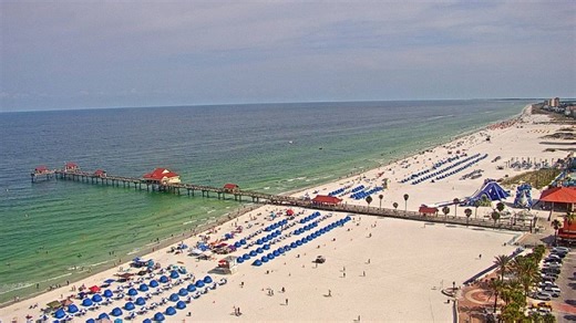 Clearwater Beach water temperature just took a tumble
