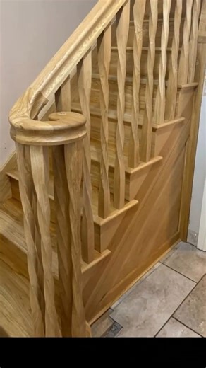 Oak Staircase Installation Complete | Cut String Stair