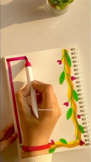 Front page for projects 🧡🌿🌸✨ #shorts #ytshorts #frontpage