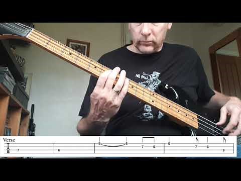 Waterloo Sunset The Kinks Bass Cover with TABS SD 480p