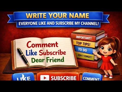 Write Your Name ✍️✨ Everyone Says WOW 😍 | Try This Name Writing Art Trend 🔥 | Like & Subscribe My.