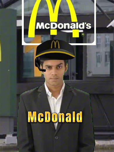 How it feels to go to McDonald’s and order there #viral #viralshort #funny #famous #acting