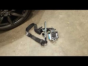 Mazda Miata Driver Airbag and Seatbelt Replacement How To