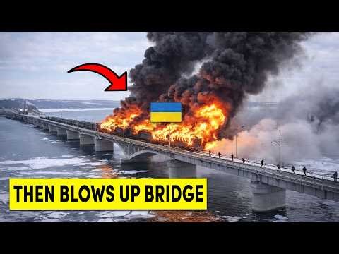 Russia seized Train carrying military equipment bound for Odessa—Then BLOWS up bridge