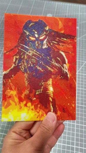 Stunning Predator Wallpaper with 4 Filaments in 3D Printing