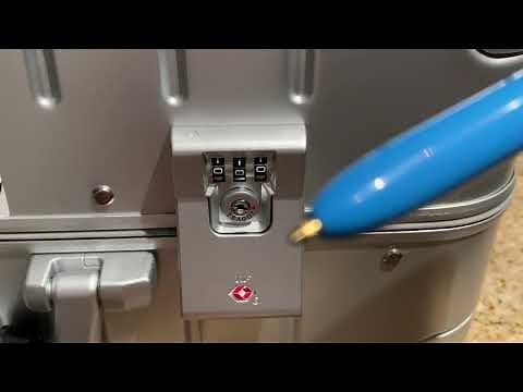 AWAY Luggage - How to Change Combination