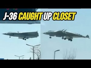 J 36 Fighter Jet – Drivers Capture Ultra-Close Footage