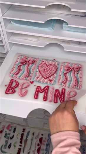 SCREEN PRINT TRANSFERS + more! on Instagram: "Pack a trendy V-day order with me 🎀🎧 ASMR Today is the last day to save 35% on the new drop and the rest of your order with code 35FIRST48 🫶 Wholesale Club, check your emails for more. Find them in the New Release collection on www.SassyTeeTransfers.com 🛍️ #dtftransfers #craftbusiness #craftymom #asmr #diycrafts"