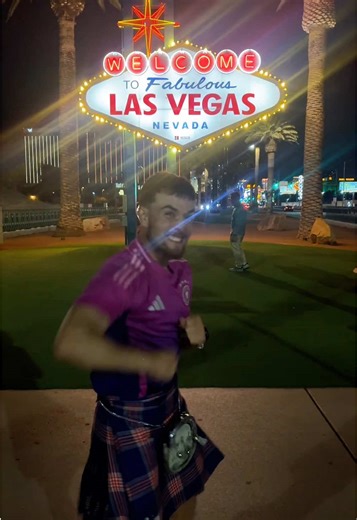 Vegas baby !!! It’s been a huge push but thank you all so much for the support already shown I can’t thank you all enough Remember to donate click the link in my bio ❤️#craigswalk #walkacrossamerica #scottish #mentalhealth #update
