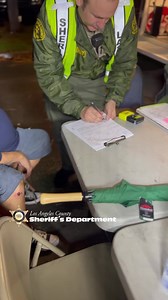 Sgt. Downing and Sgt. Lennig along with Deputies of the Los Angeles County Sheriff’s Department Traffic Services Detail were in the city of Cerritos conducting A DUI Check point for alcohol or drug impairment during a rainy Friday night. Deputies were informing drivers about the dangers of driving impaired and were keeping the public safe. Deputies did make arrests and unfortunately some vehicles had to be towed. We strongly advise the public not to drink and drive. #lasd #dui #checkpoint #drive