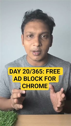 Day 20/365: Block popups, autoplay, and intrusive ads with this Chrome hack! #Adblock #ChromeTips