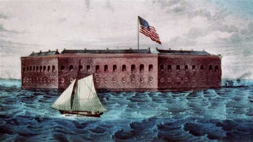 First Shot!!! Fort Sumter 165th Anniversary, Day 1 #civilwar #fortsumter #southcarolina | JD Peterman