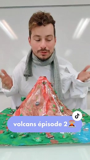 Tuto expérience chimique : Volcan en classe !