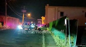 Spring Valley, Commerce Street. SVPD had a vehicle driving on rims refused to comply. Backed into a fence & was pinned in by units. Subject in custody. | Rockland buff