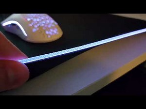 KTRIO RGB Large Gaming Mouse Pad with Stitched Edges, LED Extended Mousepad Review