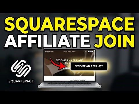 How to subscribe with Squarespace Affiliate Program - Easy Tutorial
