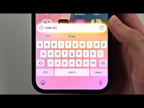 How To Text Siri on iPhone iOS 18