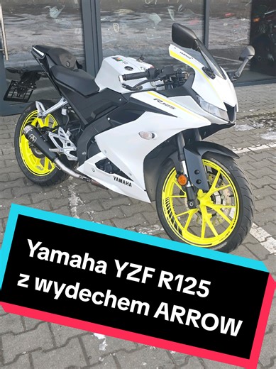 Yamaha YZF R125 ABS – Nowa w ofercie z wydechem ARROW