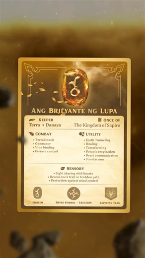 Encantadia Saga - Ang kapangyarihan ng Brilyante ng Lupa...