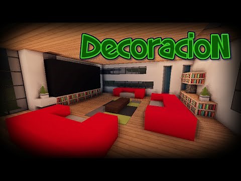 Como decorar una casa moderna en Minecraft! - Tutoriales de Decoración!
