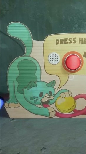 Poppy Playtime Chapter 2 - Candy Cat Cardboard Cutout