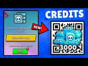 FREE! CREDITS 🥳 STARR DROPS QR CODE! | BRAWL STARS QR CODES 2024 🎁 | BRAWL STARS NEW UPDATE