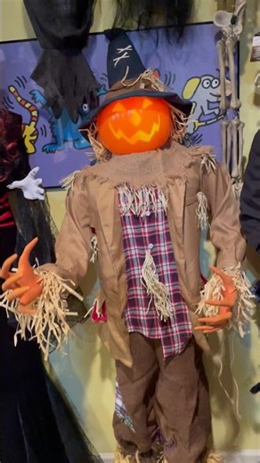 Custom Gemmy Dancing Pumpkin Scarecrow #Gemmy #Halloween #Animatronic