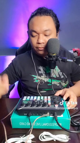 F998 SOUNDCARD #livestream #soundcards #v8soundcard #bm800 #pinoysoundguy