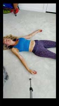 How to use rhythmic floor movement to soothe a dysregulated nervous system 🧘‍♀️ #somaticrelease