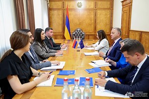 Work carried out within framework of EU visa liberalization process discussed: Arpine Sargsyan received Vassilis Maragos